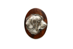 Spanish Mastiff, Mast&iacute;n Espa&ntilde;ol - Dog show brooch, starter number clip, dog pin by Art-Dog