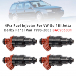 4 tk k&uuml;tusepihusti VW Golf III Jetta Derby Panel Van 1993-2003 jaoks BAC906031
