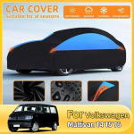 VW Volkswageni jaoks Multivan T4 T5 T6 T&auml;ielikult kaetud auto UV-kaitseks P&auml;ikese, Vihma, Lumega Auto kate Tolmu Preueron Veekindel Premium Kaitse C NO LOGO