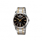 CASIO Meeste Standardseeria Must Kell MTP-1381G-1A MTP-1381G-1A Regular Watch Box