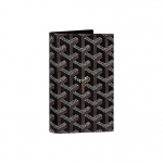 GOYARD Grenelle t&auml;istr&uuml;kiga karp-tasku nahast kaardihoidja ja passikott unisex must Shopping Bag Set(Basic Set+Shopping Bag) must