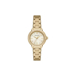 EMPORIO ARMANI Kolme osutiga kuldse tooniga roostevabast terasest k&auml;ekell AR11609-CLG Yellow Watch Dial beige