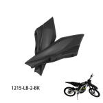 LINGQI RACING PP Plastikust Uuendusosad K&uuml;ljapaneel Must Tagumine Voolundikate Kereporitiib Eest Light Bee X S Jalgrattale must