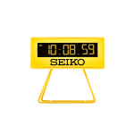 SEIKO Vabaaja kvartsliikumisega plastikust &auml;ratuskell Unisex Kollane QHL062Y Yellow Watch Case
