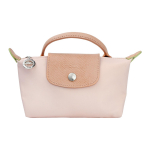 Longchamp Le Pliage Green 17 T&otilde;mblukuga Snap-kinnitusega L&otilde;uendist Kandekott Naiste kandekott Kirsipuu-&otilde;ie-roosa 34175919P64 Cherry Blossom Pink beige