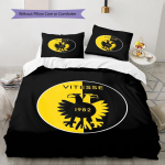 Vitesse Mustriga Voodipesu Tekikott Komplekt Tekikott Padjap&uuml;&uuml;r Kodu Kaunistus S&uuml;nnip&auml;eva Kingitus (1 * tekikott + 2 * padjap&uuml;&uuml;ri, ilma s&uuml;damikuta) 135x200cm