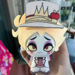 Kuum Uus Laos 10cm Vox Lucifer Hazbin Hotel Pehmed M&auml;nguasjad Armas Anime Lisatarvikud M&auml;nguasi S&uuml;nnip&auml;ev J&otilde;ulukink in stock