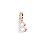 Swarovski Mitmek&uuml;lgne Maagiline Kett Letter B Ripats Naiste ripats Roosa-Kuld 5437624 Rose Gold,F