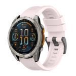 Kiirpaigaldus 26mm 22mm 20mm Silikoonrihm Garmin Fenix 8/Tactix 8/Enduro3/Fenix E 7X 6X K&auml;ev&otilde;ru Rihm Forerunner 965/955 V&ouml;&ouml; Quick Fit 20mm black