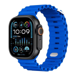 Silikoonist ookeanirihm Apple Watchi rihma jaoks Ultra 3/2 49mm 46mm 45mm 42mm 44mm 41mm Spordirihm iWatch 11 10 9 8 7 6 5 SE rihm 40-41mm(S11-10 42mm)