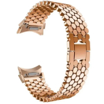 Naiste roostevabast terasest rihm Samsung Galaxy Watch FE 7/6/5 40mm 44 6 Classic 47 43mm jaoks, ilma t&uuml;himiketa, galaxy 5Pro 45mm jaoks, luksuslik rihm Watch 7 FE 40 44 beige