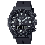 Casio Meeste Roostevabast Terasest 100M Veekindel Digitaalne Alarmi Kvarts Kella PRW-6800Y-1 hall v&auml;rv