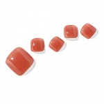 OHORA Pedi geelk&uuml;&uuml;nekleebiste kollektsioon L&auml;ikivad suvised pedik&uuml;&uuml;ri k&uuml;&uuml;nekunstikleepsud (7 t&uuml;&uuml;pi) Grapefruit Jelly