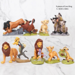 9 tk/komplekt Anime kuju L&otilde;vikuningas Loom PVC tegevuskuju Nukk Kogutav mudel M&auml;nguasjad Kingitus suurep&auml;rane igap&auml;evaseks kasutamiseks