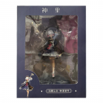 25CM Anime Tegevus Genshin Impact Kamisato Ayaka Kuju Egret Shuanghua Seisev Stseenimudel M&auml;nguasi Kingitus Kollektsioon Tegevuskuju With box