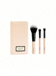 Gucci Beauty 3-osaline meigipintslite komplekt kotiga roosa