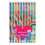Pentel Hybrid Dual Metallic Powerful Miracle Color kuulikalipp 10 tk, V&auml;rvid, K110WR-10ST