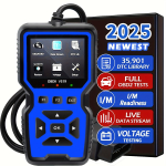 2024 V519 Professionaalne OBD2 skanner - USB-toitega auto diagnostika t&ouml;&ouml;riist reaalajas andmevooga, t&auml;isfunktsionaalne OBD II testimine (I/M valmis,