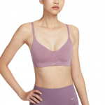 Nike AlateDri Fit Minimalistlik Spordialuspesu Naiste Hall Lilla Punane/Valge FQ3551-523 L (C-E)