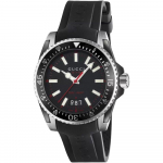 Gucci YA136303 Dive Must sihver Silikoonrihm Meeste k&auml;ekell 40 mm must