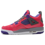 Jordan 4 Retro roosat fooliumit GS 487724-607 40 red
