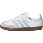 Adidas Originals SAMBA OG Mugavad Kulumiskindlad Madalad Laste Rula Kingad Valge Sinine JI2010 30