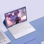 Samsung A9+ Tahvelarvuti Kaitse&uuml;mbris Bluetooth-klaviatuuri ja S10 puuteplaadiga, A11+ pliiatsihoidja Galaxy Tab A9+/A11+ gray