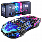 Ehitusklotside autokomplekt Lamborghini 1280 tk.