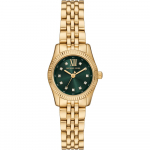 Michael Kors MK4842 Lexington Rohelise sihverplaadiga Naiste k&auml;ekell 26mm kuld