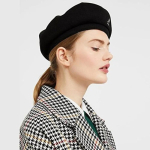 [KANGOL] KANGOL Bambusest Baret Baker Cap K3143ST BLACK beige