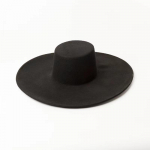 Retro Luksus Klassikaline Vilt Jazz M&uuml;ts Fedora M&uuml;ts Suure &Auml;&auml;rega Panama Naistele Meestele Must Pruun Topeltk&uuml;bar Daami Vintage M&uuml;ts 100% Villane M&uuml;ts