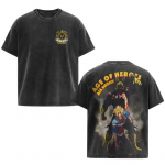 Anime My Hero Academia All Might T-s&auml;rk meestele R&otilde;ivad Topid Vintage Pesitud Puuvillane T-s&auml;rk &Uuml;lem&otilde;&otilde;duline L&uuml;hikeste Varrukatega Graafilised T-s&auml;rgid S
