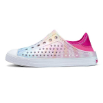 Skechers Foamies Suvised V&otilde;rk-Veekindlad Jalan&otilde;ud Mugavad V&auml;litingimuste Klounid Vabaaja Ranna Slip-On Madalad Sandaalid Laste Sandaalid Roosa Mitmev&auml;rviline 308004L-LTPK 27.5
