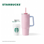Starbucks Classic Series Roosa roostevabast terasest termostass 900ml Isoleeritud kohvitass joogik&otilde;rrega Naistep&auml;eva kingitus roosa