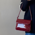 Yogodlns Luksuslik lakknahast naistekott Moodne kaenlaaluste kott Disainer V&auml;ike ruudukujuline Crossbody kott vabaaja naiste k&auml;ekott rahakott