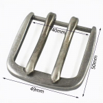 1/2 tk 40 mm Meeste Metallist Pandlaga P&uuml;ksiv&ouml;&ouml; Topeltv&ouml;&ouml;pandlad teksap&uuml;kste V&ouml;&ouml;koht Reguleerimiskonks DIY Nahast R&otilde;ivaste Aksessuaarid 40mm-1Pc