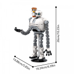 MOC The Wild Robot ehitusklotside mudel Robot Film Roz ja Brightbill figuurid Klotsid DIY kokkupandavad m&auml;nguasjad Laste s&uuml;nnip&auml;evakingitused