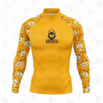 FRENESI Meeste UPF 50 Lycra pikkade varrukatega UV-kaitsega ujumisriided Surfimiseks Sukeldumiseks Veespordiks L
