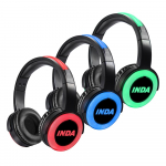 Hiina ainulaadne 5-kanaliline Silent Disco komplekt RF770 vaiksed k&otilde;rvaklapid 500-meetrine leviala XLR helisaatja RGB bassiga DJ vaikne pidu RF770 must
