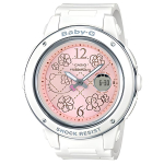 Casio Baby-G &times; Hello Kitty 45. aastap&auml;eva piiratud v&auml;ljaanne Spordiveekindel kvartsliikumisega kella k&auml;ev&otilde;ruvahetusega naistele Roosa BGA-150KT-7BPR White white