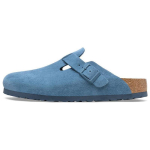 Birkenstock Suede Kinniseenisevarvastega Sussid Unisex Hele Sinine Tavaline 1026769 44