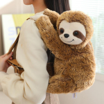 Pl&uuml;&uuml;sloomade seljakott Laiskloom L&otilde;vi Lammas Lemuur Giraff J&auml;nes Hirv Elevant T&auml;idisloom Armas Pehme Kawaii Poiste T&uuml;drukute Koolikott Kingitus 35-40cm