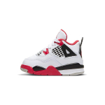 Jordan 4 Retro Fire Red 2020 TD BQ7670-160 25 white