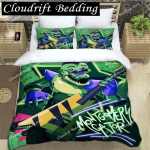 F-Five-Nights At Freddy's FNAF voodipesukomplekt King Twin Double Boys voodipesu Mirkofiibrist v&otilde;i pol&uuml;estrist tekikott 140x200cm