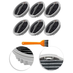 6 tk HEPA-filtri komplekt Roidmi X20-X30 F8 Storm Pro tolmuimeja asendusosadele Kodu Lemmiklooma karvade puhastustarvikud T&ouml;&ouml;riist China Mainland gray