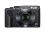 Nikon COOLPIX A1000 digikaamera, must - 35x optiline suum, ISO 6400, elektrooniline pildiotsija silmaanduriga, 4K UHD video must