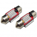 2 tk Sinine 31 mm 10 SMD LED-pirnid autokupli kaardivalgustitele kodukaunistuseks