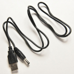 USB 2.0 isane vahelduvvoolu kuni alalisvoolu 5,5 mm x 2,1 mm pistik toitejuhe pistikupesa kaabli pistik
