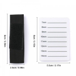 Ripsmepikendustarvikud Ripsmepikenduste hoidja Skaalaaluse alusriba 2#( 8-15mm)