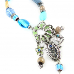 Les Tr&eacute;sors De Lily [E0460] - Bracelet Cr&eacute;ateur 'Thalassa' Bleu sinine